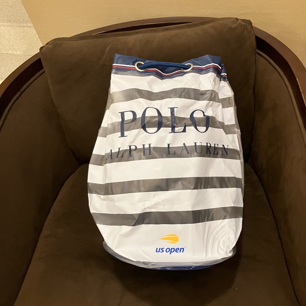Polo Ralph Lauren US Open Clear Duffel Bag/Back Pack Limited Edition 🔥